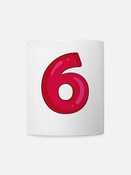 6 - Mug blanc - blanc