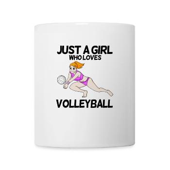 Volleyball Girl Gift - Mug - white - Front