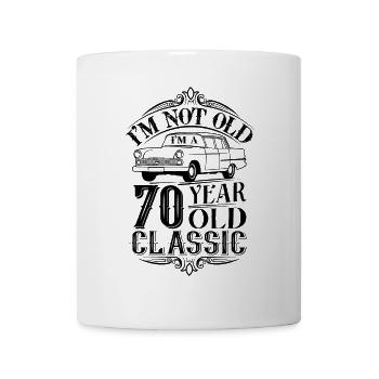 70. Geburtstag Klassiker - Tasse - Weiß - Vorne