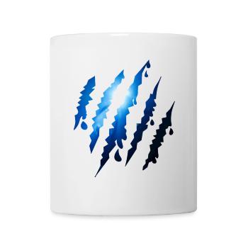 Ozian Scratch Trail Underwater Scratches - Mug - white - Front