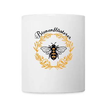 Bienen Flüsterer Imker Imkerin Geschenk Frühling - Tasse - Weiß - Vorne