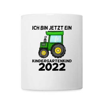 Kindergarten Kindergartenkind 2022 - Tasse - Weiß - Vorne