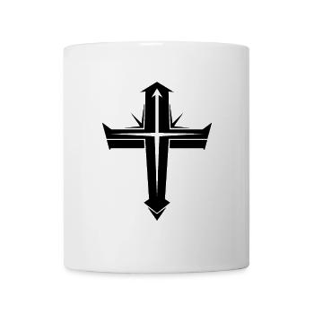 Christian Cross - Mug - white - Front