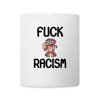 Gegen Rassismus - Tasse - Weiß - Vorne