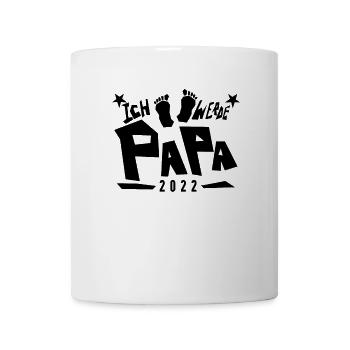 Papa Loading 2022 - Tasse - Weiß - Vorne