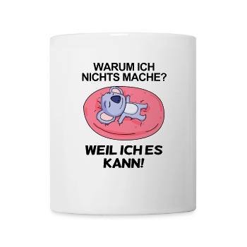 Koala entspannen lustig - Tasse - Weiß - Vorne