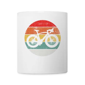 Radfahren Radfahrer Vintage - Tasse - Weiß - Vorne