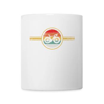 Radfahren Radfahrer Vintage - Tasse - Weiß - Vorne
