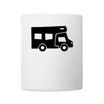 Wohnwagen Wohnmobil Camping Camper - Tasse - Weiß - Vorne