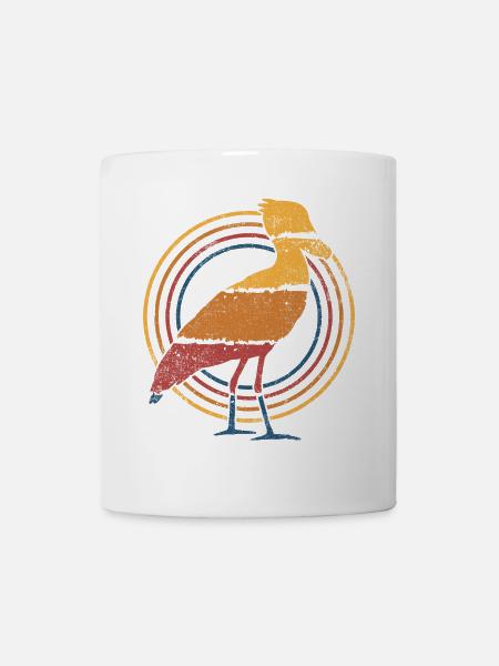 Schuhschnabel Vintage - Tasse - Weiß