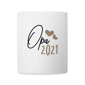 Opa 2021 - Tasse - Weiß - Vorne