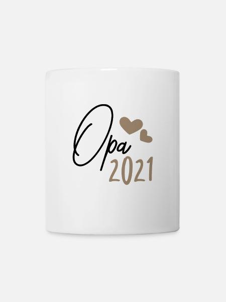 Opa 2021 - Tasse - Weiß
