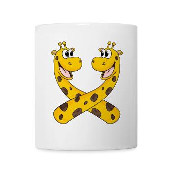Girafe Girafe - Mug blanc - blanc - Devant