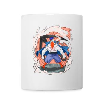 Mouette avec ancre - Mug blanc - blanc - Devant
