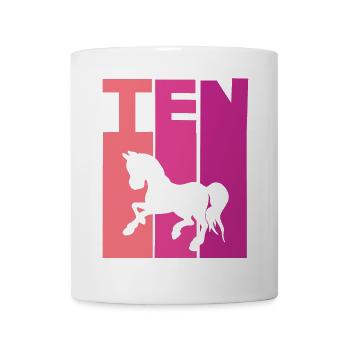 Horse 10th birthday girl 10 years - Mug - white - Front