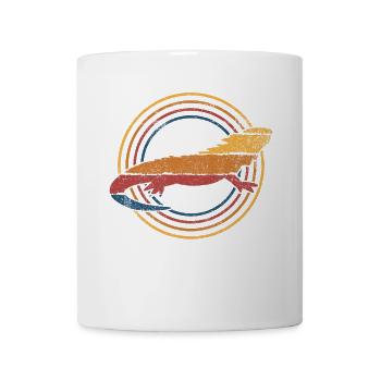 Leguan Eidechse - Tasse - Weiß - Vorne