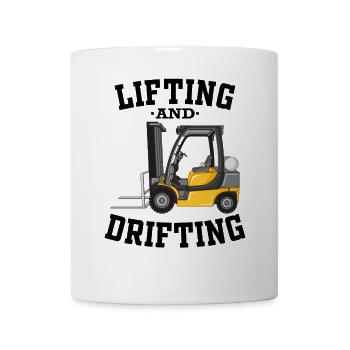Forklift Driver Forklift Truck Gift - Mug - white - Front