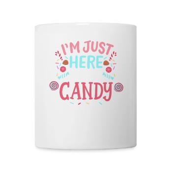Halloween Süßigkeiten - Tasse - Weiß - Vorne