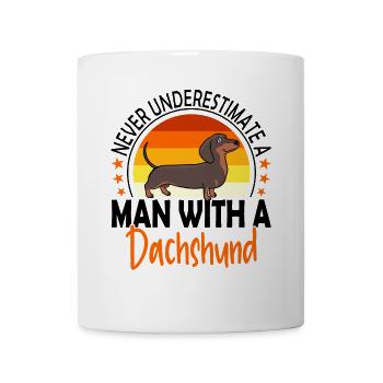 Dachshund Teckel Dogs Dog Lovers Dachshund Man - Mug - white - Front