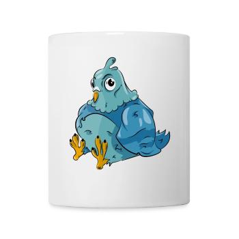 Pigeon Bird - Mug - white - Front