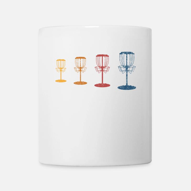 Discgolf Discgolfer - Tasse - Weiß