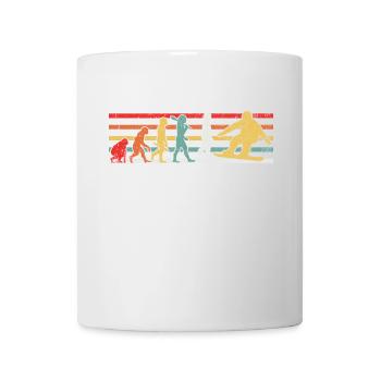 Snowboarder Snowboard - Tasse - Weiß - Vorne