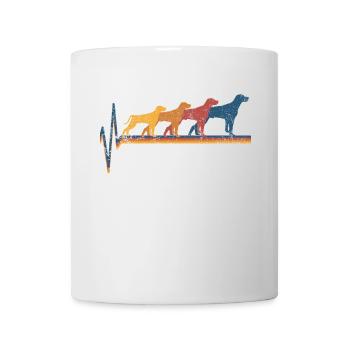 Weimaraner Weimaraner-Besitzer - Tasse - Weiß - Vorne