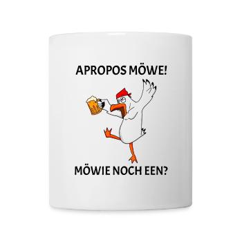 Plattdeutsch lustig - Tasse - Weiß - Vorne