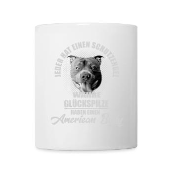 American Bully Schutzengel - Tasse - Weiß - Vorne