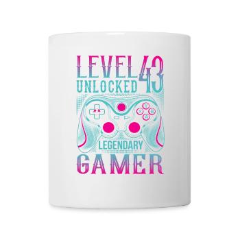 43rd Birthday Level 43 Gamer Gaming Gaming - Mug - white - Front