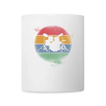 Drums - Mug blanc - blanc - Devant