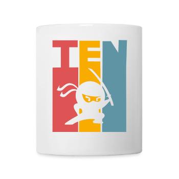Ninja 10. Geburtstag Kinder - Tasse - Weiß - Vorne