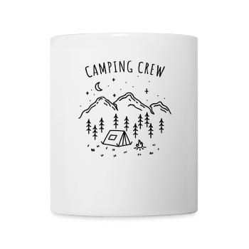 Camping Crew Tent Adventure Camp Nature Camper Team - Mug - white - Front