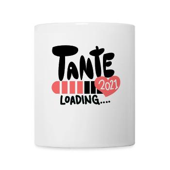 Tante 2021 - Tante werden - Tasse - Weiß - Vorne