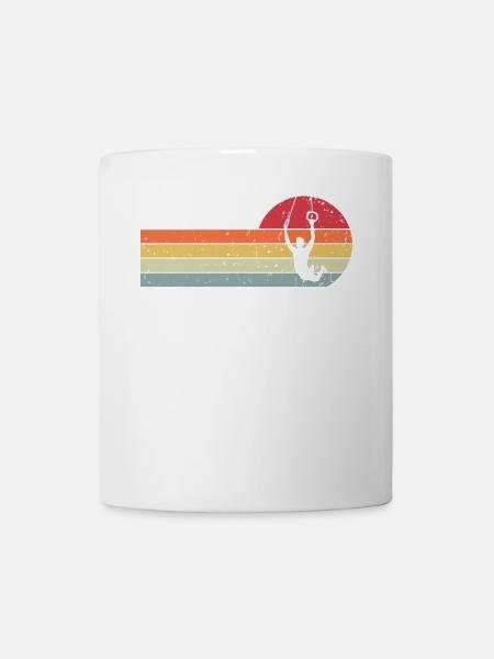 Turnen Ringe - Tasse - Weiß