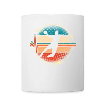 Handball - Mug blanc - blanc - Devant