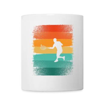 Tennis - Tasse - Weiß - Vorne