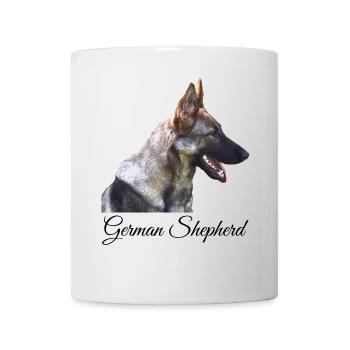 Chien de berger allemand German Shepherd Hundesport - Mug blanc - blanc - Devant