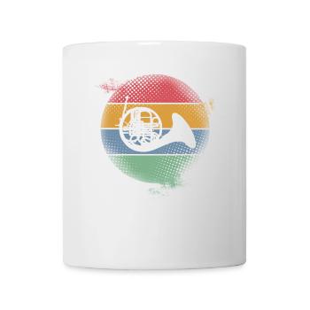 Waldhorn - Tasse - Weiß - Vorne