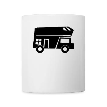 Wohnmobil Camping Camper - Tasse - Weiß - Vorne