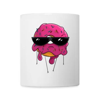 Délicieux beignet - Mug blanc - blanc - Devant