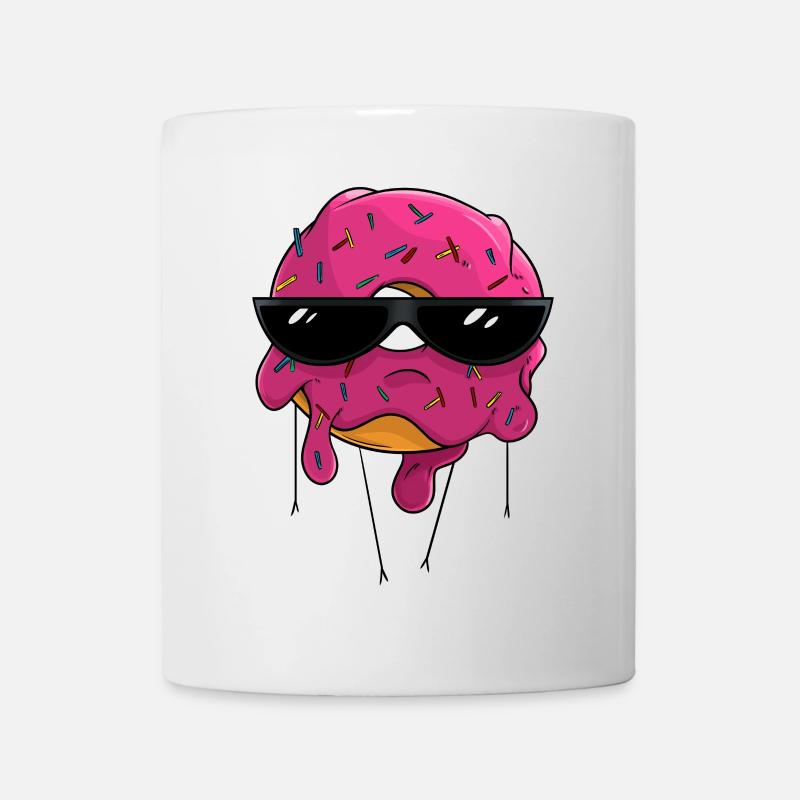 Délicieux beignet - Mug blanc - blanc