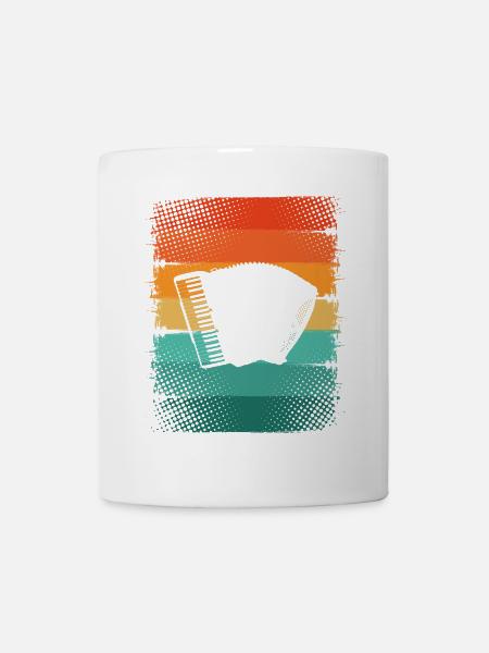 Akkordeon - Tasse - Weiß