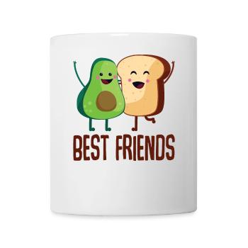 Avocado Toast / Best Friends - Tasse - Weiß - Vorne