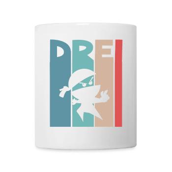 Ninja 3 Jahre Geburtstag Kinder - Tasse - Weiß - Vorne