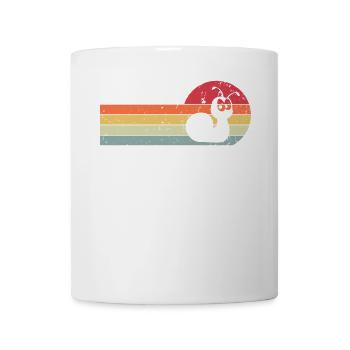 Schnecke - Tasse - Weiß - Vorne