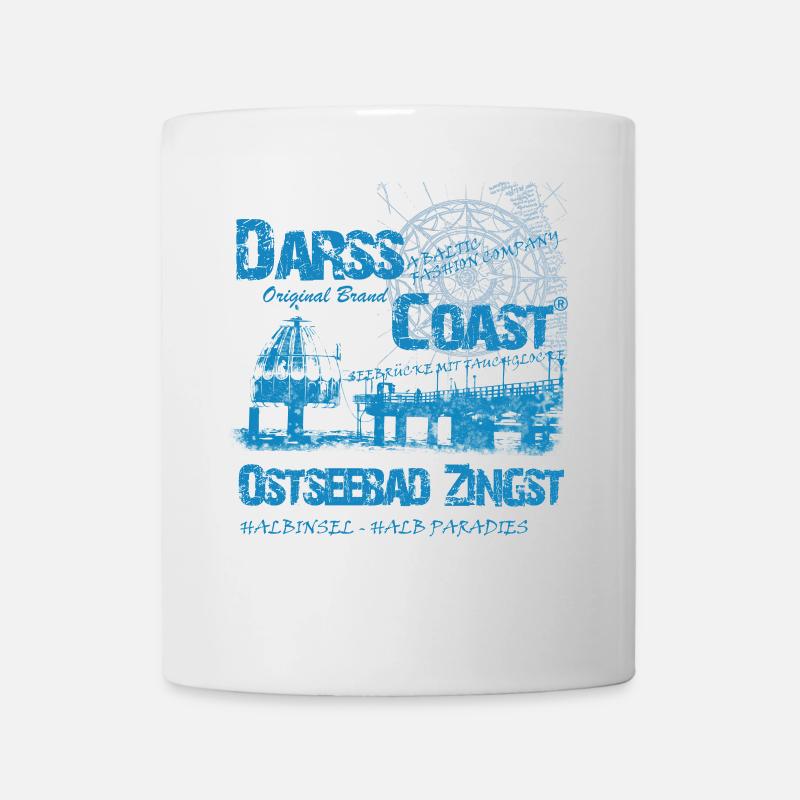 DarssCoast - Ostseebad Zingst - Tasse - Weiß