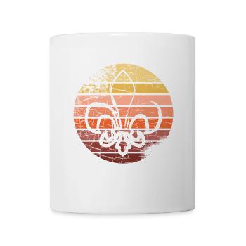 Camp scout de groupe scout - Mug blanc - blanc - Devant