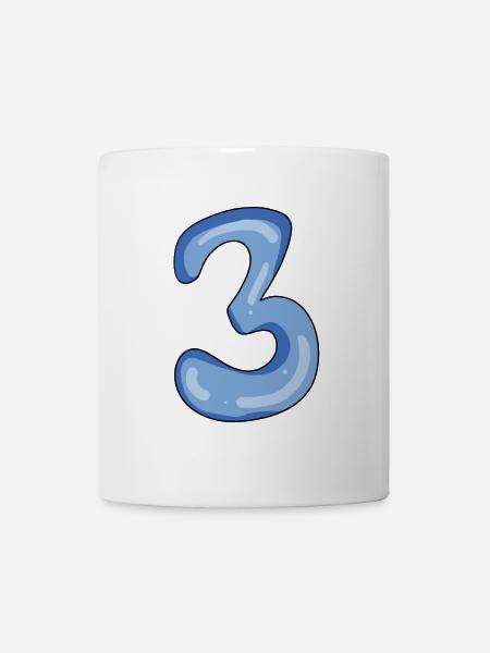 3 - Tasse - Weiß