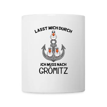 Grömitz - Tasse - Weiß - Vorne